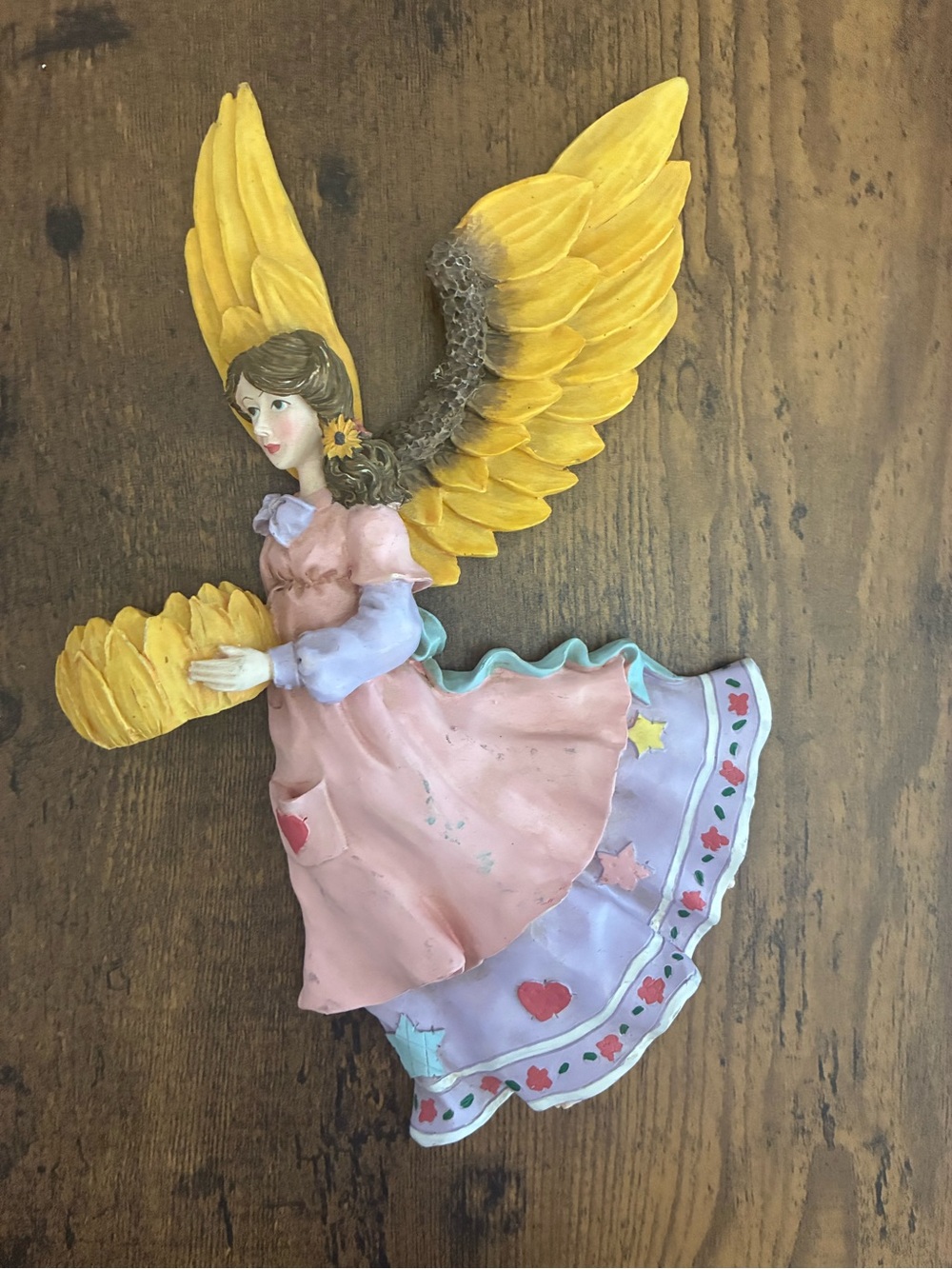 Sunflower Fairy Wall Hanging Decor